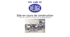 Desktop Screenshot of delage.org
